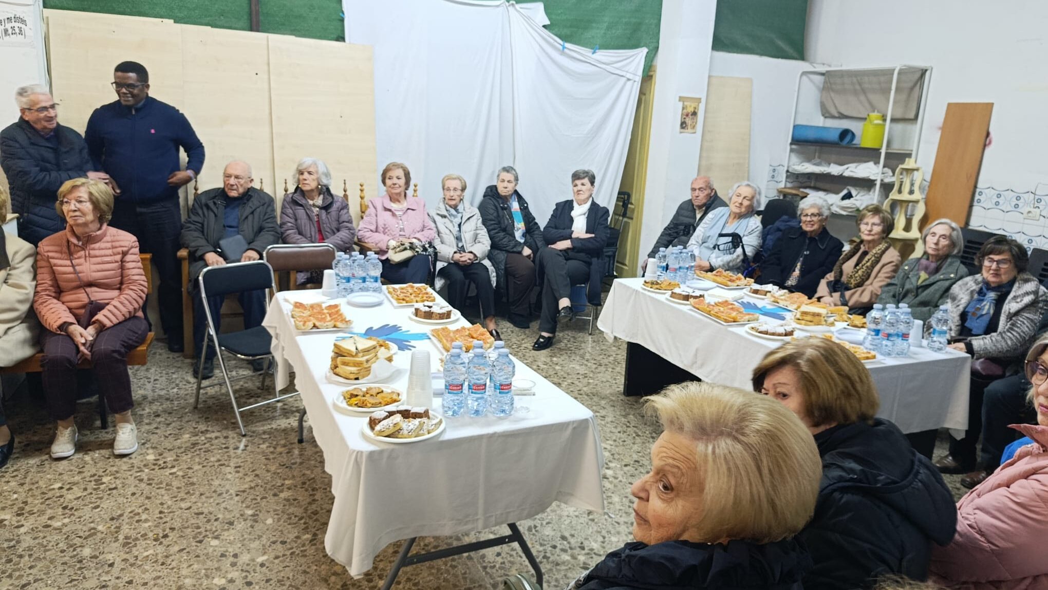Primera «Cena del Hambre» en Santa Joaquina